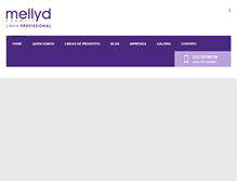 Tablet Screenshot of mellyd.com.br